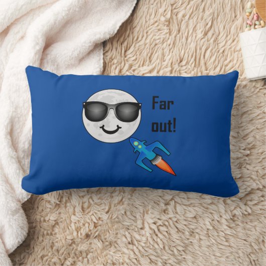 Far Out Design - Lumbalkissen 13" x 21" Lendenkissen (Decke)