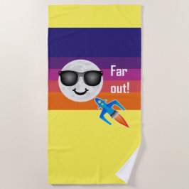 Far Out Design - Strandhandtuch