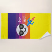 Far Out Design - Strandhandtuch (Vorderseite)