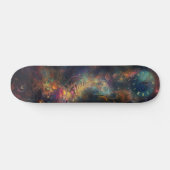 Far out Galaxy in Time Skate Board Skateboard (Horizontal)