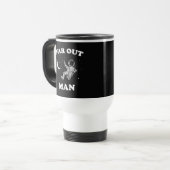 Far Out Man Reisebecher (Vorderseite Links)