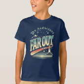 Far Out Man Retro 60er Slogan Personalisiert T-Shirt (Vorderseite)