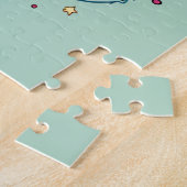 Far Out Retro 70er Psychedelic Groovy Hippie Puzzle (Seite)