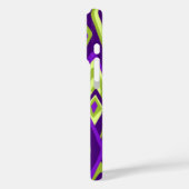 Far Out Retro Abstrakt Psychedelic Lila Case-Mate iPhone Hülle (Rückseite / Links)