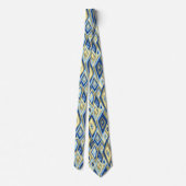 Far out Retro Abstrakt zweiseitig Krawatte (Rückseite)