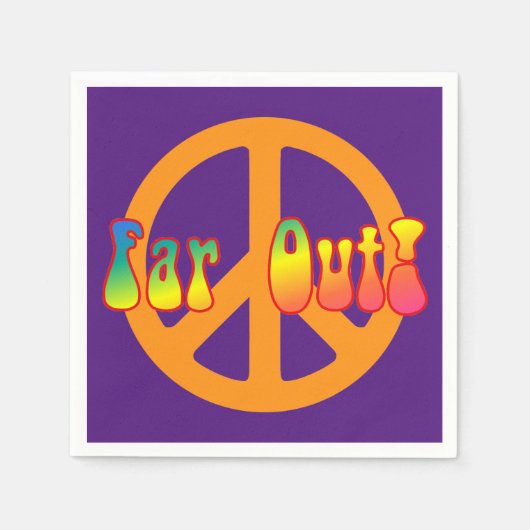 Far Out! Serviette (Vorderseite)