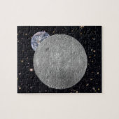 Far Side of the Moon Earth Starry Sky Puzzle (Horizontal)