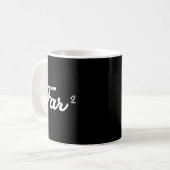 Far Squared Farfar Swedish Or Danish Grandpa Funny Kaffeetasse (Vorderseite Links)