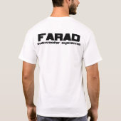 FARAD Subwoofersysteme T-Shirt (Rückseite)