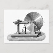 Faraday-Scheibengenerator Postkarte (Vorderseite)