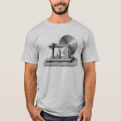 Faraday-Scheibengenerator T-Shirt (Vorderseite)