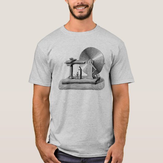 Faraday-Scheibengenerator T-Shirt (Vorderseite)