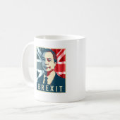 Farage Brexit Plakat - - Kaffeetasse (Vorderseite Links)
