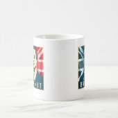 Farage Brexit Plakat - - Kaffeetasse (Mittel)