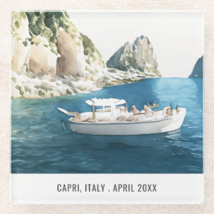 Faraglioni Rocks Capri Italien Wassersportaktivitä Glasuntersetzer