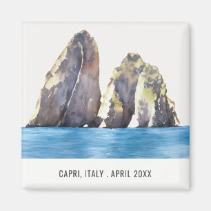 Faraglioni Rocks Capri Italien Wassersportaktivitä Magnet
