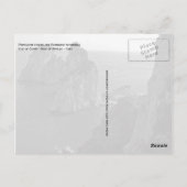 Faraglioni Rocks und Sorrento Halbinsel, Capri Postkarte (Rückseite)