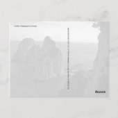 Faraglioni Stacks, Insel Capri - Golf von Neapel Postkarte (Rückseite)