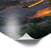 Faraglioni und Tonnara in Scopello, Sizilien Fotodruck (Ecke)