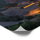 Faraglioni und Tonnara in Scopello, Sizilien Poster (Ecke)