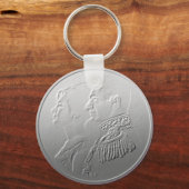 Farah Diba und Shah von Iran Persia Design #silv01 Schlüsselanhänger (Vorderseite)