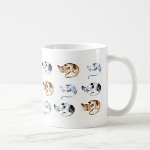Farandole chaquarelles Fensterstöcke Kaffeetasse