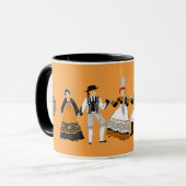 Farandole von Bretagne, Frankreich Tasse (Vorderseite Links)