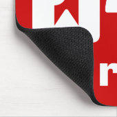 Farang ♦ Ausländer in thailändischer Sprachschrift Mousepad (Ecke)