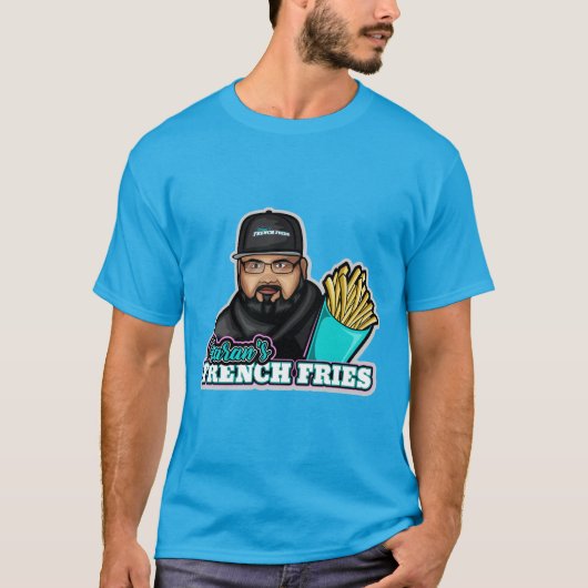 Farans französisches Fries-Shirt T-Shirt (Vorderseite)