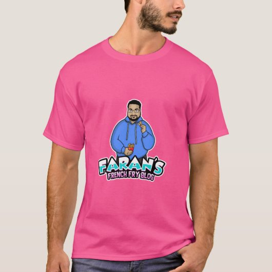 Farans T - Shirt für den französischen Fry-Blog (Vorderseite)