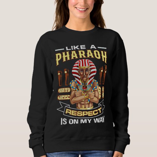 Farao-Kleidung Sweatshirt (Vorderseite)