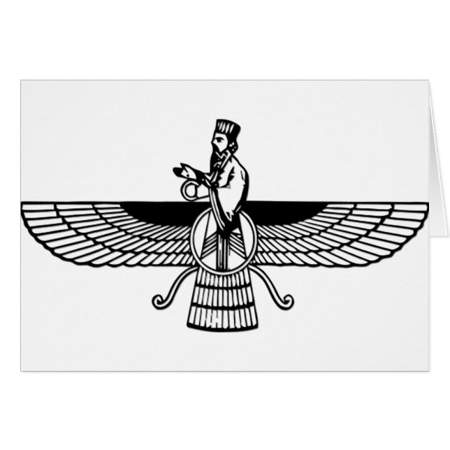 Faravahar (Vorderseite (Horizontal))