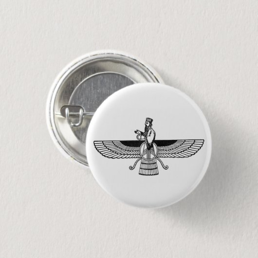 faravahar button (Vorne & Hinten)