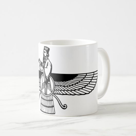 Faravahar Kaffeetasse (VorderseiteRechts)