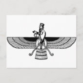 Faravahar Postkarte (Vorderseite)
