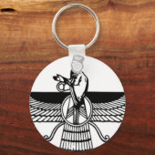 Faravahar Schlüsselanhänger (Vorderseite)