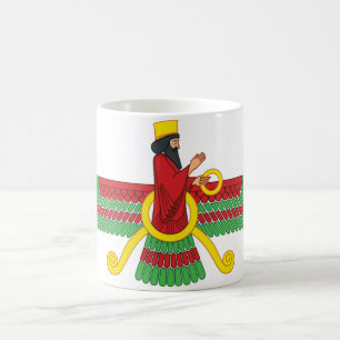 Faravahar Symbol Kaffeetasse