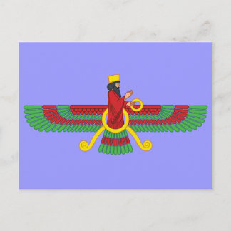 Faravahar-Symbol Postkarte