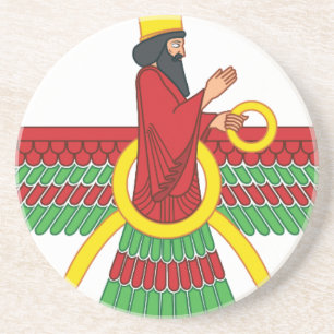 Faravahar Symbol Untersetzer