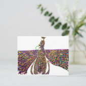 Faravir Psychedelic Postkarte (Stehend Vorderseite)