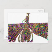 Faravir Psychedelic Postkarte (Vorne/Hinten)