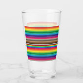 Farb-Armbanduhr Regenbogen Glas (Rückseite)
