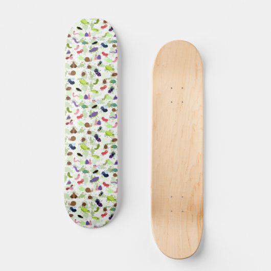 Farb-Fehlermuster Skateboard (Vorderseite)