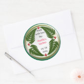 Farb-Konservierung Runder Aufkleber (Umschlag)