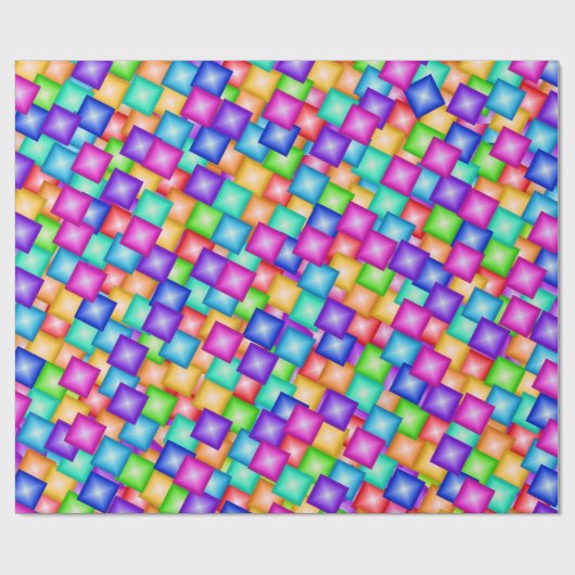 Farb-Sparkassettenpapier Geschenkpapier (Flach)