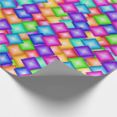 Farb-Sparkassettenpapier Geschenkpapier (Ecke)