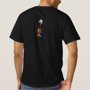 Farb-Spritz-Kanonen-Kunst T-Shirt