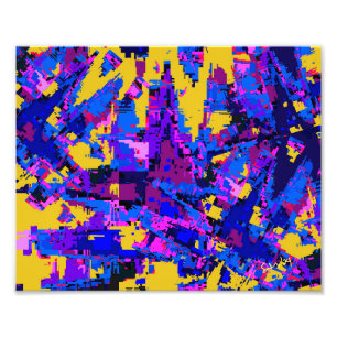 Farb-Spritzer-Druck Fotodruck