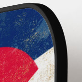 Farb-State-Flag-Monogramm Pickleball Schläger (Linke Seite)