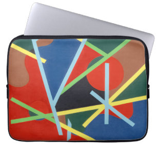 Farb-Stick-Muster Laptop-Hülle Laptopschutzhülle